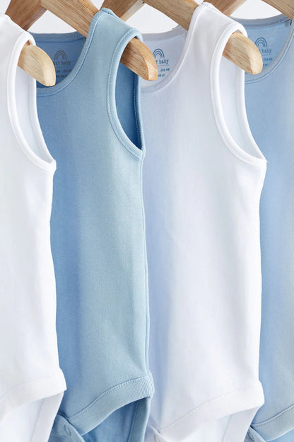 |BabyBoy| Body Colete Azul 5 Pack Baby 5 Pack