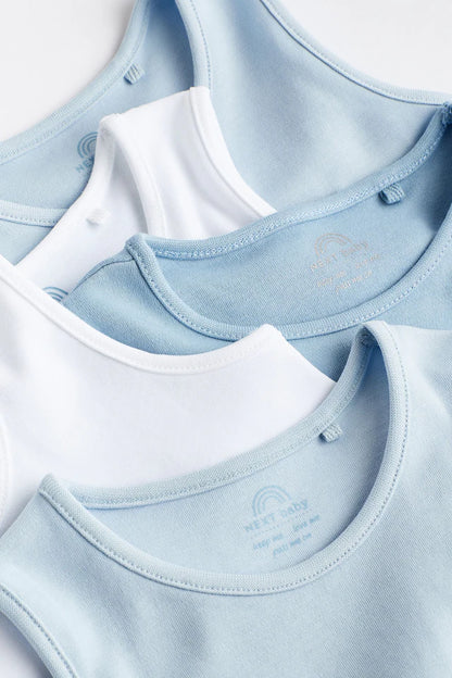 |BabyBoy| Body Colete Azul 5 Pack Baby 5 Pack