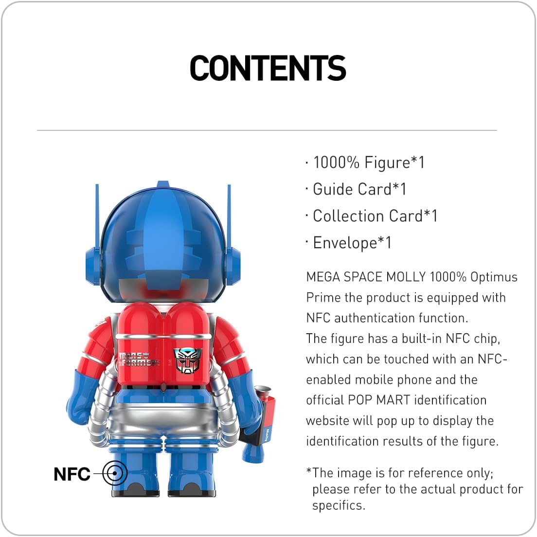 POP MART MEGA SPACE MOLLY 1000% Optimus Prime