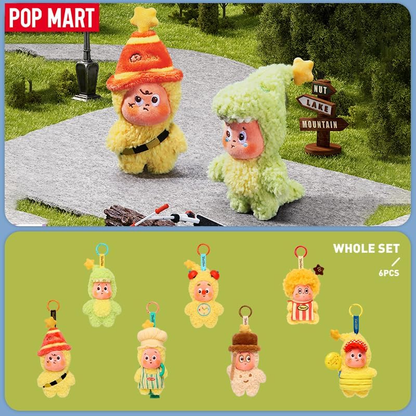 POP MART Twinkle Twinkle Be a Little Star Series - Pingente de pelúcia 1 caixa 2,5 polegadas Personagem articulado Design premium presentes para mulheres Brinquedo colecionável favorito dos fãs Figura de ação de brinquedo