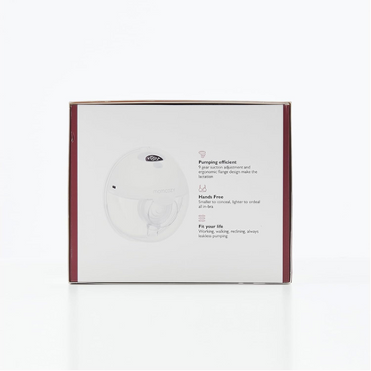 Bomba tira-leite Momcozy M5 Hands Free - 24 mm (2, azul royal)