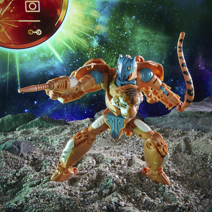 Transformers Generations War for Cybertron Golden Disk Collection Capítulo 3, Tigatron Mutante, para maiores de 8 anos, 18 cm (Exclusivo Amazon)