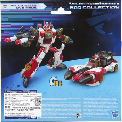 Transformers Generations Legacy Voyager Class Velocitron Speedia 500 Figura Colecção: Cybertron Universe Override 18