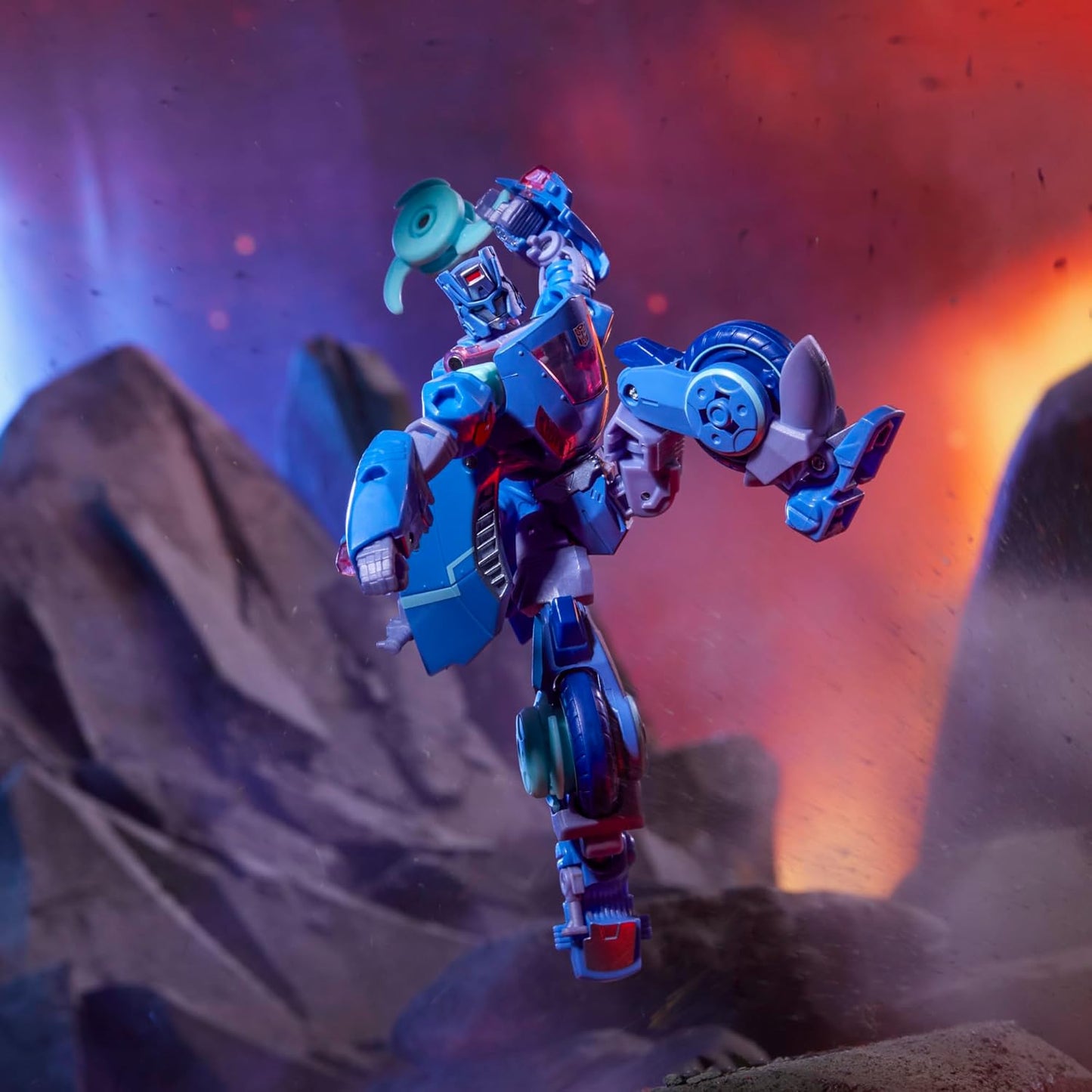 Figura de ação Transformers Legacy United Deluxe Class Cyberverse Universe Chromia