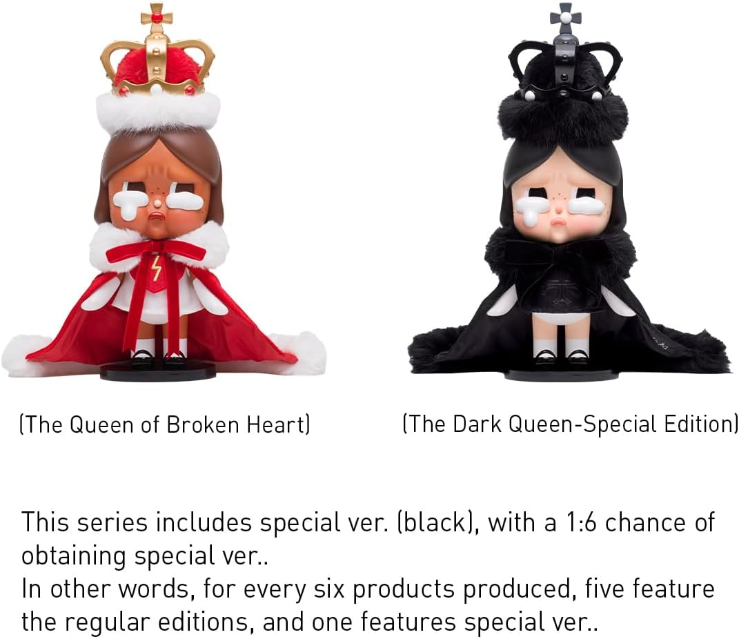 POP MART MEGA CRYBABY 400% Figuras 1PC Design Premium Presentes para Mulheres Fã-Favorito Colecionável Chic Art Toy Figura de Acção