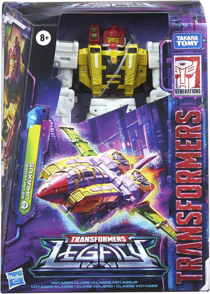 Transformers Toys Generations Legacy Voyager G2 Universe Jhiaxus Action Figure - 8 anos ou mais, 18 cm, Multicolorido (F3058)