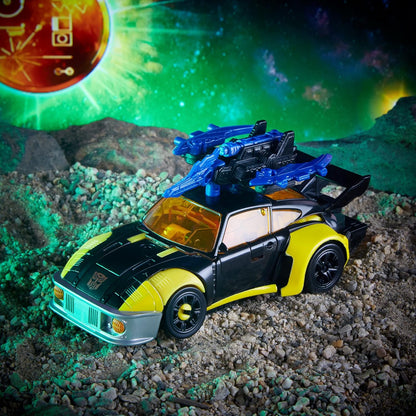 Transformers Generations War for Cybertron Golden Disk Collection Capítulo 2, Autobot Jackpot com Visão, para maiores de 8 anos, 14 cm (Exclusivo Amazon)