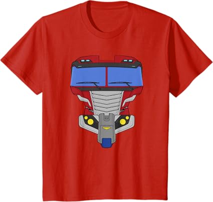 T-shirt de Halloween do Optimus Prime dos Transformers