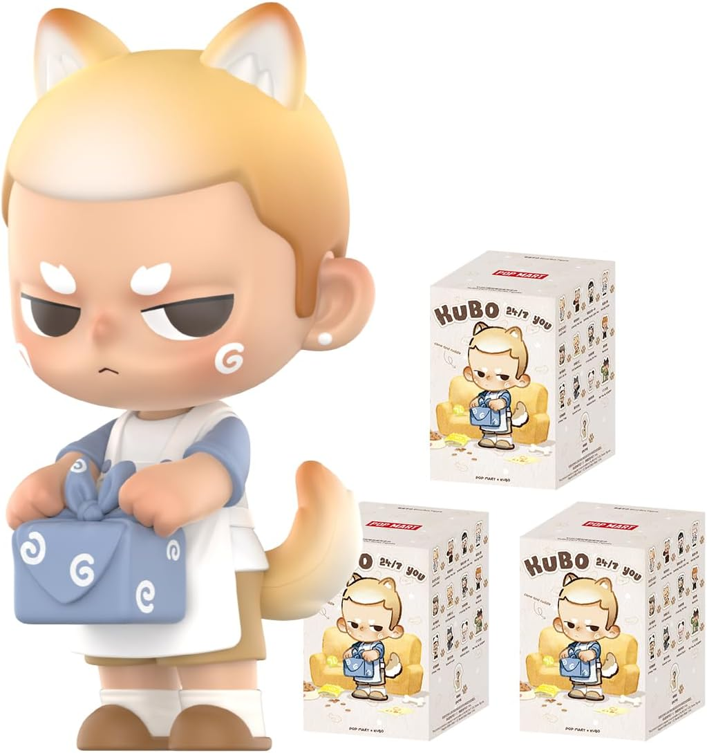 POP MART KUBO LOVE WINS FIGURA 1 Caixa Articulada Personagem Design Premium Presentes para Mulheres Brinquedo Colecionável Favorito dos Fãs Figura de Ação de Brinquedo