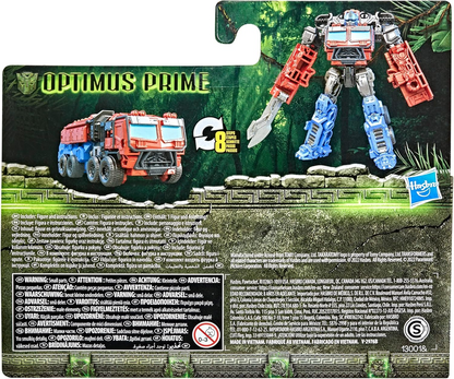 Transformers: Rise of the Beasts Film, Beast Alliance, Battle Changers Optimus Prime Action Figure – 6 and Up, 11 cm