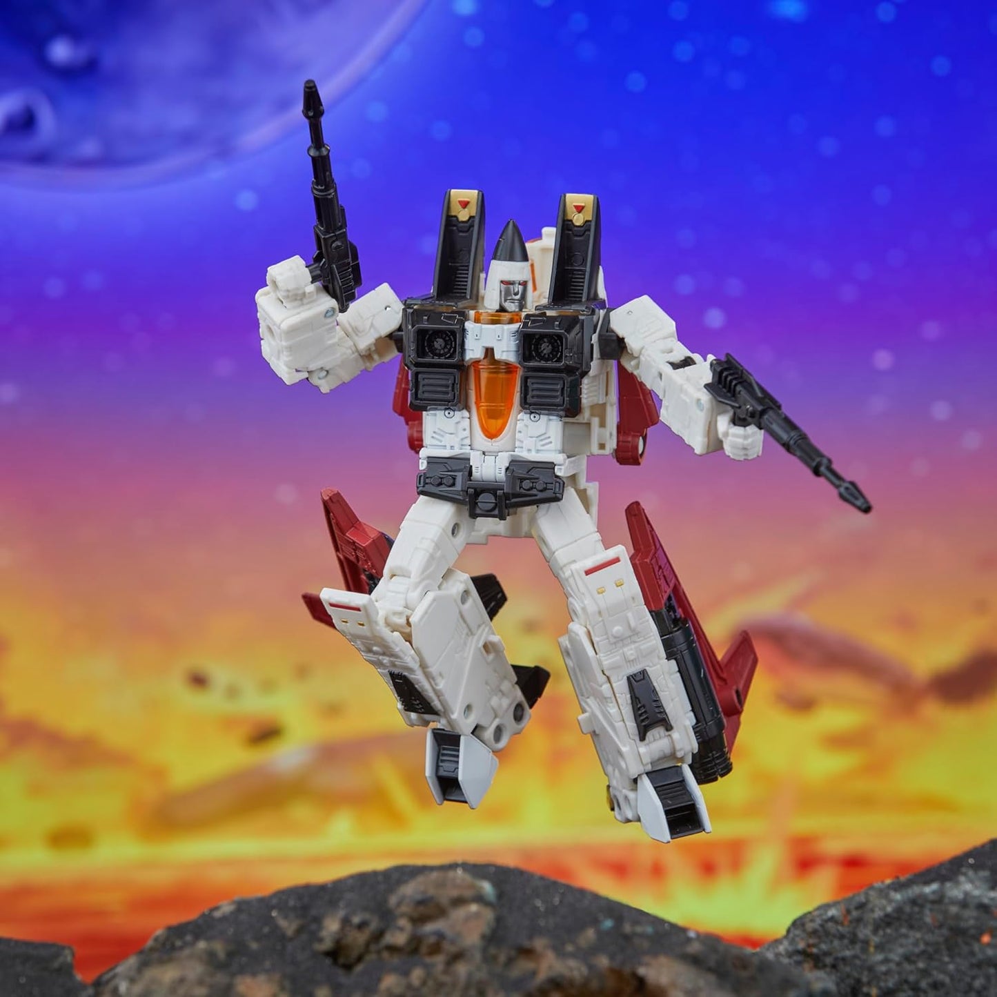 Figura de ação Transformers Legacy United Voyager Class G1 Universe Ramjet