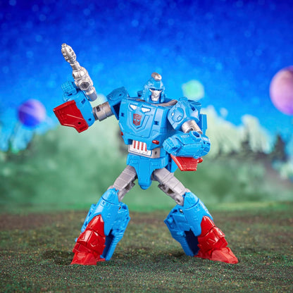 Figura de ação Transformers Legacy Evolution Deluxe Autobot Devcon de 14 cm (5,5")