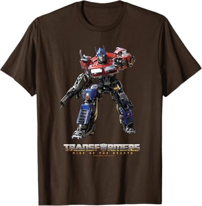 T-shirt de corpo inteiro Transformers: A Ascensão das Feras Optimus Prime