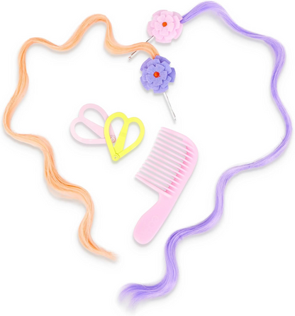 A Nossa Geração Perla From Hair to There Styling Doll - Boneca de Cabelo Crescente de 18 Polegadas com Trança Extensível, Boneca de Moda para Meninas, Cabelo Longo e Modelável, Inclui Guia de Estilo, Idades 3+