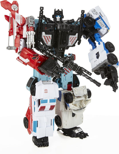 Figura Transformers Generations Combiner Wars Deluxe Class Protectobot Rook