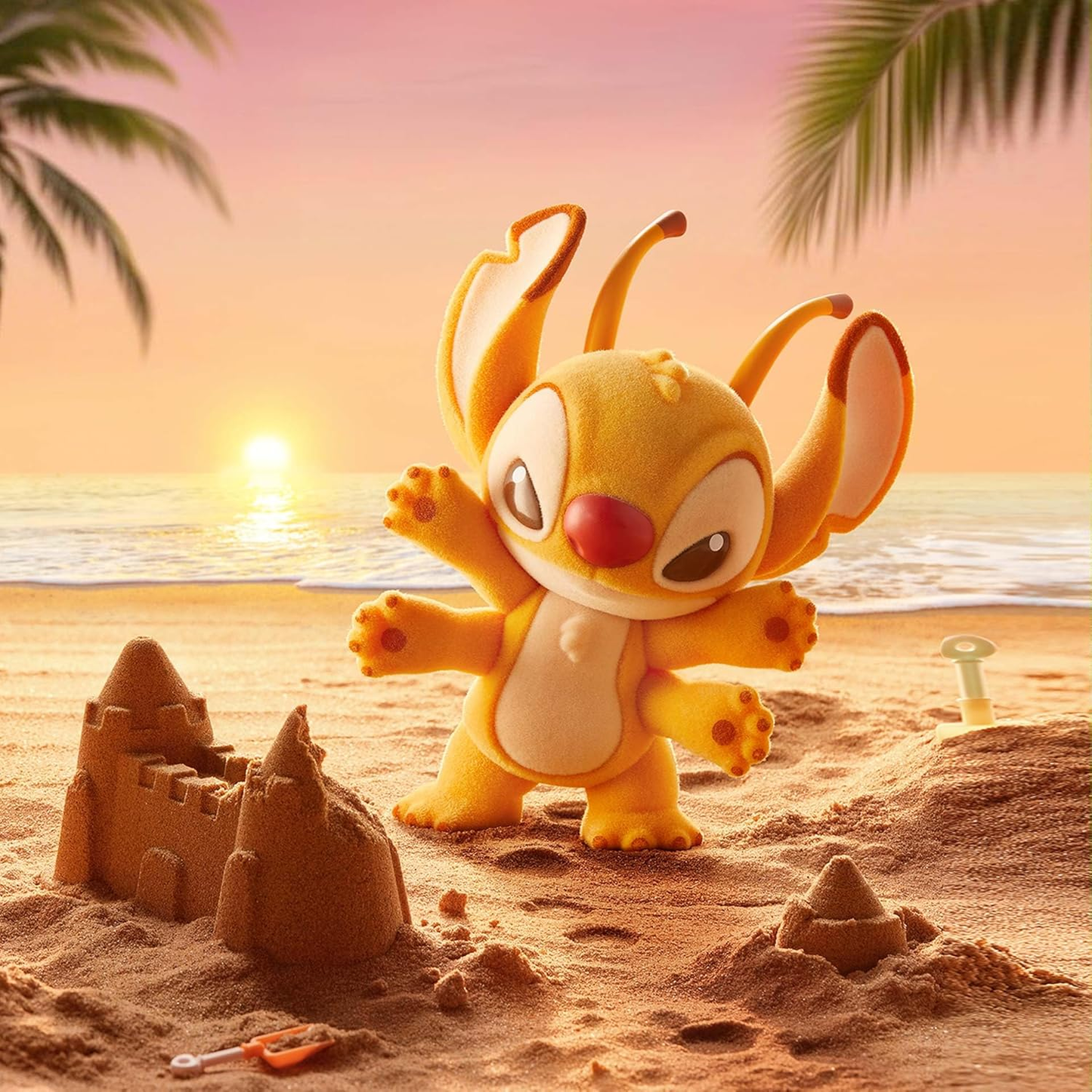 Bonecos da série POP MART Disney Stitch Little Emotions, bonecos de caixa surpresa, bonecos de ação com design aleatório, brinquedos colecionáveis, decoração para casa, presentes de aniversário para meninas e meninos, caixa individual