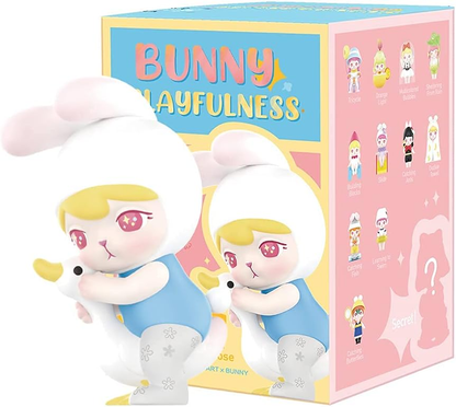 POP MART Coelho Série Zodíaco Chinês 3 Caixas Caixa de Figura de Acção Exclusiva Brinquedo Popular Brinquedo de Arte Colecionável Figura Bonita Presente Criativo, para Festa de Aniversário de Natal Feriado