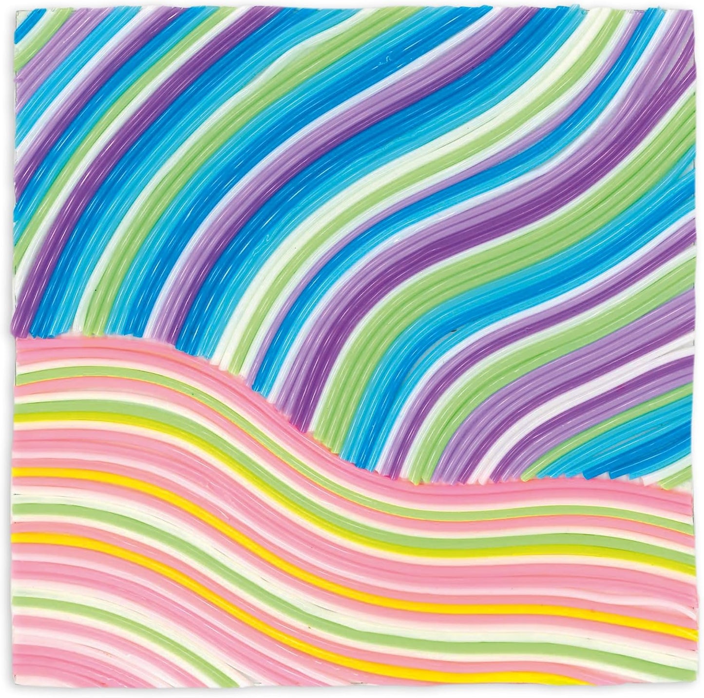 Janod - Les Ateliers Déco - Decorações escabrosas para criar - 3 quadros e 8 adesivos - Kit de lazer criativo infantil - A partir de 8 anos