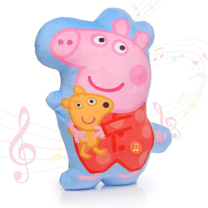 UAU! COISAS - Peppa Pig Soother da Lullaby Labs | Brinquedo interativo para aprendizagem pré-escolar | Luz noturna e sons musicais | Brinquedos de pelúcia para meninas e meninos de 2, 3, 4 e 5 anos