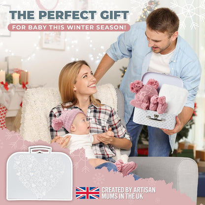 Conjunto de presentes unissex para bebês - Presentes para bebês recém-nascidos unissex, presentes para revelação do sexo do bebê, presentes personalizados para chá de bebê - presentes personalizados, roupas de inverno para bebês