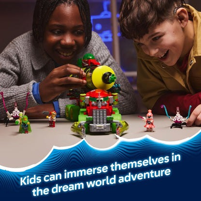 LEGO DREAMZzz 2 em 1, Caminhão de Tinta Spray do Mateo com 2 Modos de Construção, Boosters Modulares e 5 Minifiguras, incluindo Cooper e Sr. Oz - Presente Criativo de Aniversário para Meninos e Meninas a partir de 9 Anos - 71499