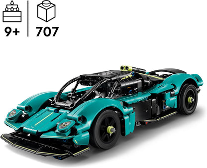 Kit de modelo de carro LEGO Technic Aston Martin Valkyrie para montar, brinquedo de veículo para crianças, presente criativo para meninos e meninas a partir de 9 anos 42208