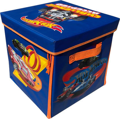 Alfombrilla y almacenamiento Hot Wheels PETERKIN ZipBin | ¡Colección para 300 coches y tapete de juego! | Coches y motores de juguete | Más de 3 años