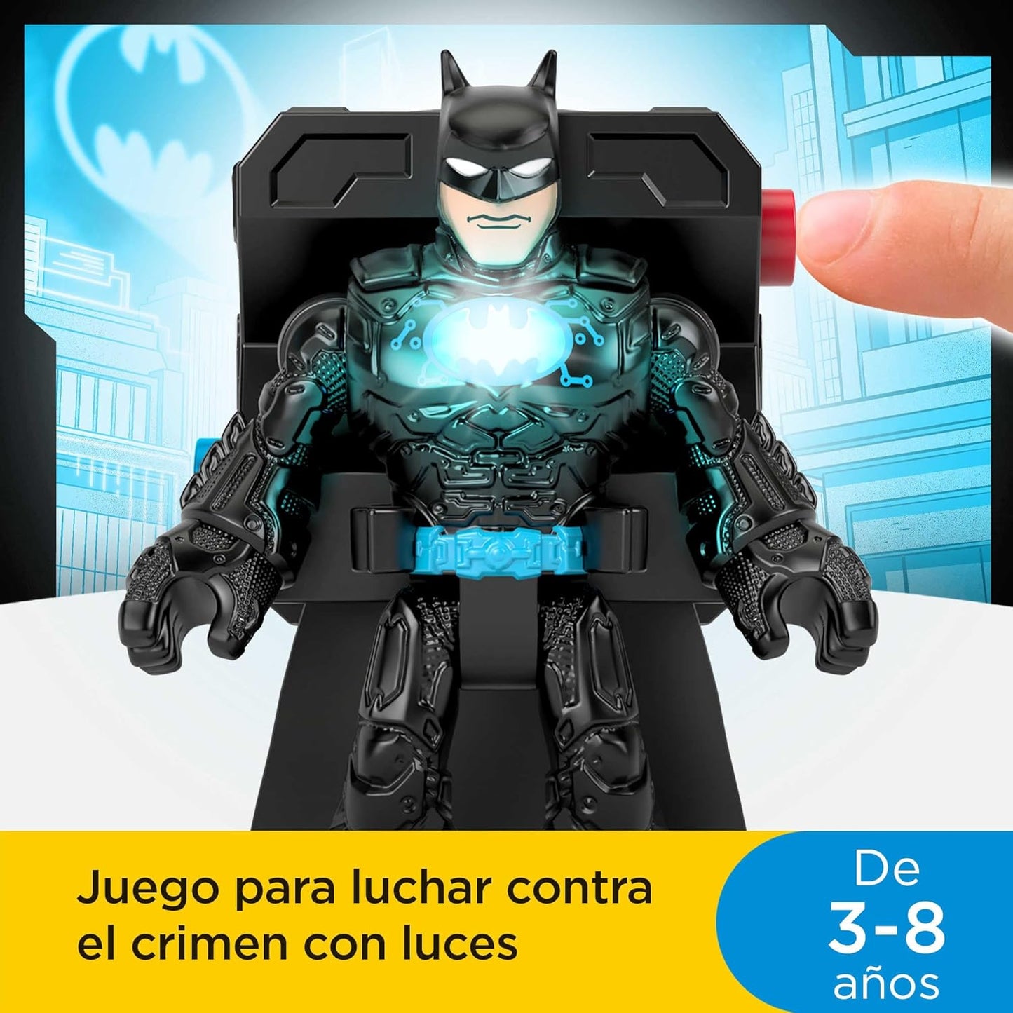 Imaginext DC Pacote com 5 Figuras Batman Tech Bonecos Brinquedo Personagem Presente para Crianças a partir de 3 Anos (Mattel GXD67)