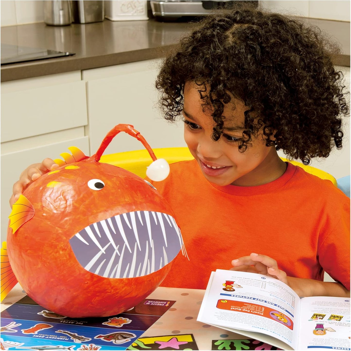 Galt Toys, Crie e Descubra - Ocean Craft, Kits de Artesanato para Crianças a partir de 5 Anos