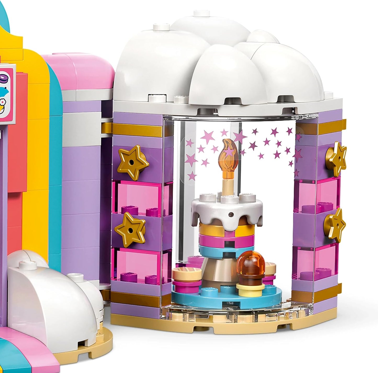 LEGO Friends Unicorn Dream Café - Confeitaria de Brinquedo com 3 Mini Bonecas, Caixa Registradora e Acessórios de Comida de Brinquedo, incluindo Cupcakes - Presente de Aniversário para Meninas a partir de 6 Anos - 42684