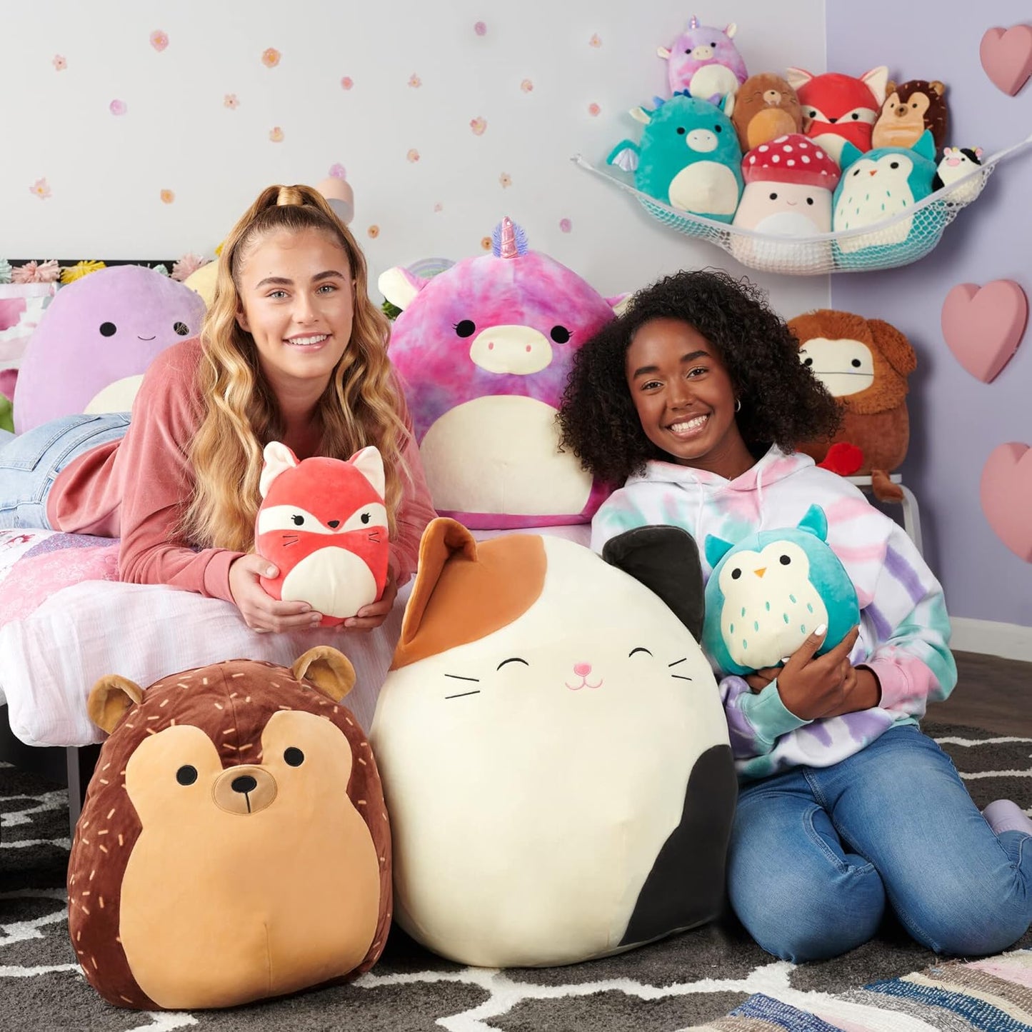 Squishmallows Leigh de 12" - Rana amarilla