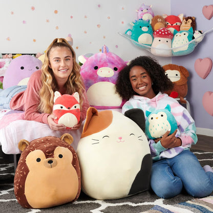 Squishmallows Leigh de 12" - Rana amarilla