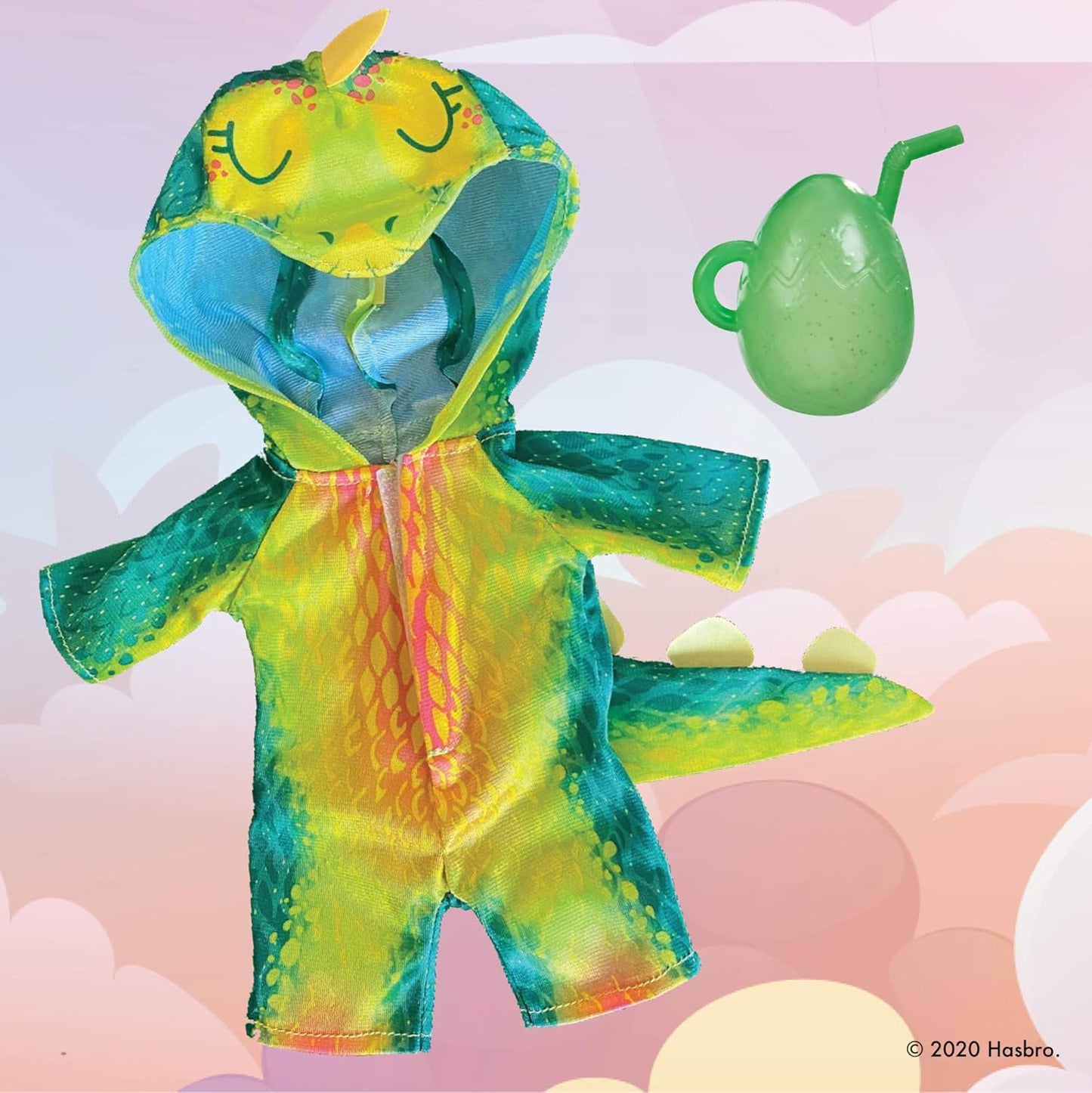 Boneca Baby Alive Dino Cuties, estegossauro, acessórios para bonecas, bebidas, molhos, brinquedo de dinossauro estegossauro para crianças de 3 anos ou mais, cabelo castanho