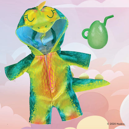 Boneca Baby Alive Dino Cuties, estegossauro, acessórios para bonecas, bebidas, molhos, brinquedo de dinossauro estegossauro para crianças de 3 anos ou mais, cabelo castanho
