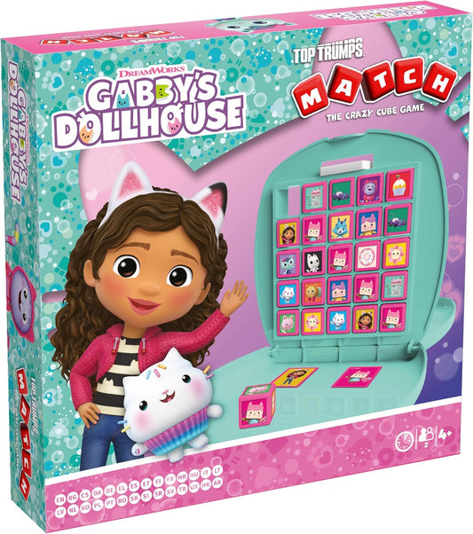 Top Trumps Casa de Bonecas da Gabby: Jogue com seus personagens favoritos, incluindo a Gabby e seus amigos. Jogo de tabuleiro de viagem, presente e brinquedo para meninos e meninas a partir de 4 anos.