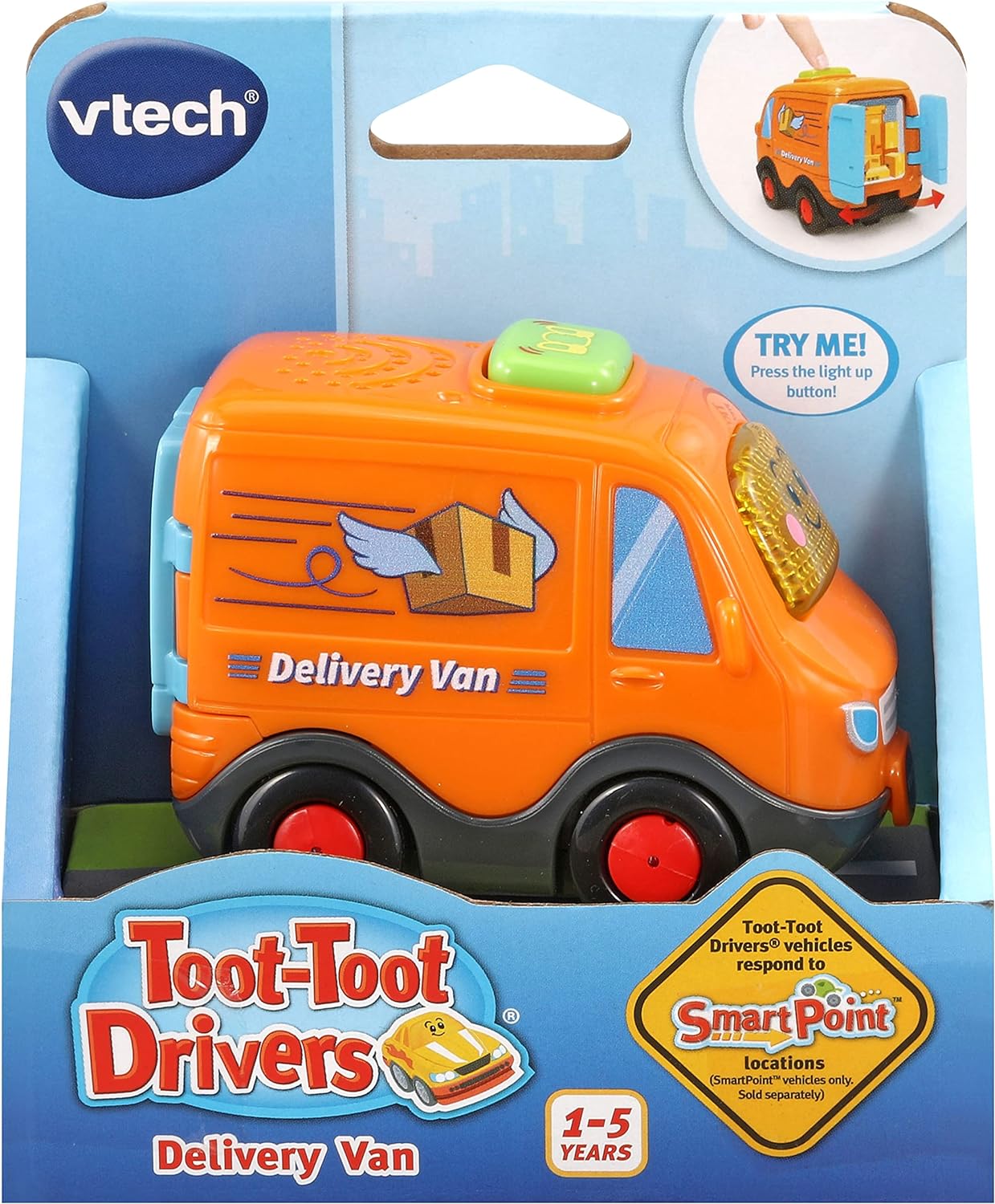 VTech Toot-Toot Drivers Convertible, Coche de Juguete para 1 año, Vehículo de simulación con Luces y Sonidos, Juguete Interactivo para niños pequeños de 12 Meses, 2, 3, 4+, versión en inglés