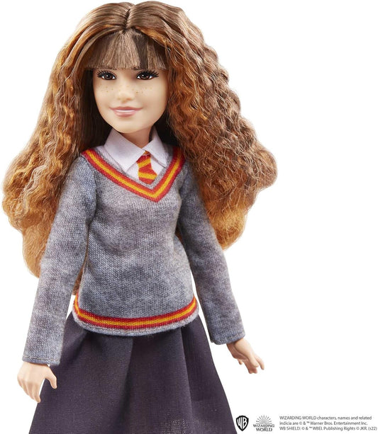 Juego de muñeca Hermione y pociones multijugos de Harry Potter, con muñeca Hermione Granger con uniforme de Hogwarts y accesorios, juguete para niños a partir de 6 años