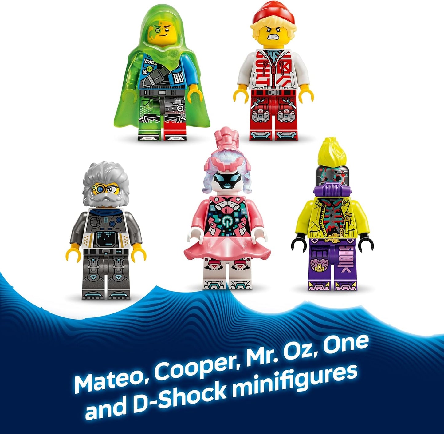 LEGO DREAMZzz 2 em 1, Caminhão de Tinta Spray do Mateo com 2 Modos de Construção, Boosters Modulares e 5 Minifiguras, incluindo Cooper e Sr. Oz - Presente Criativo de Aniversário para Meninos e Meninas a partir de 9 Anos - 71499