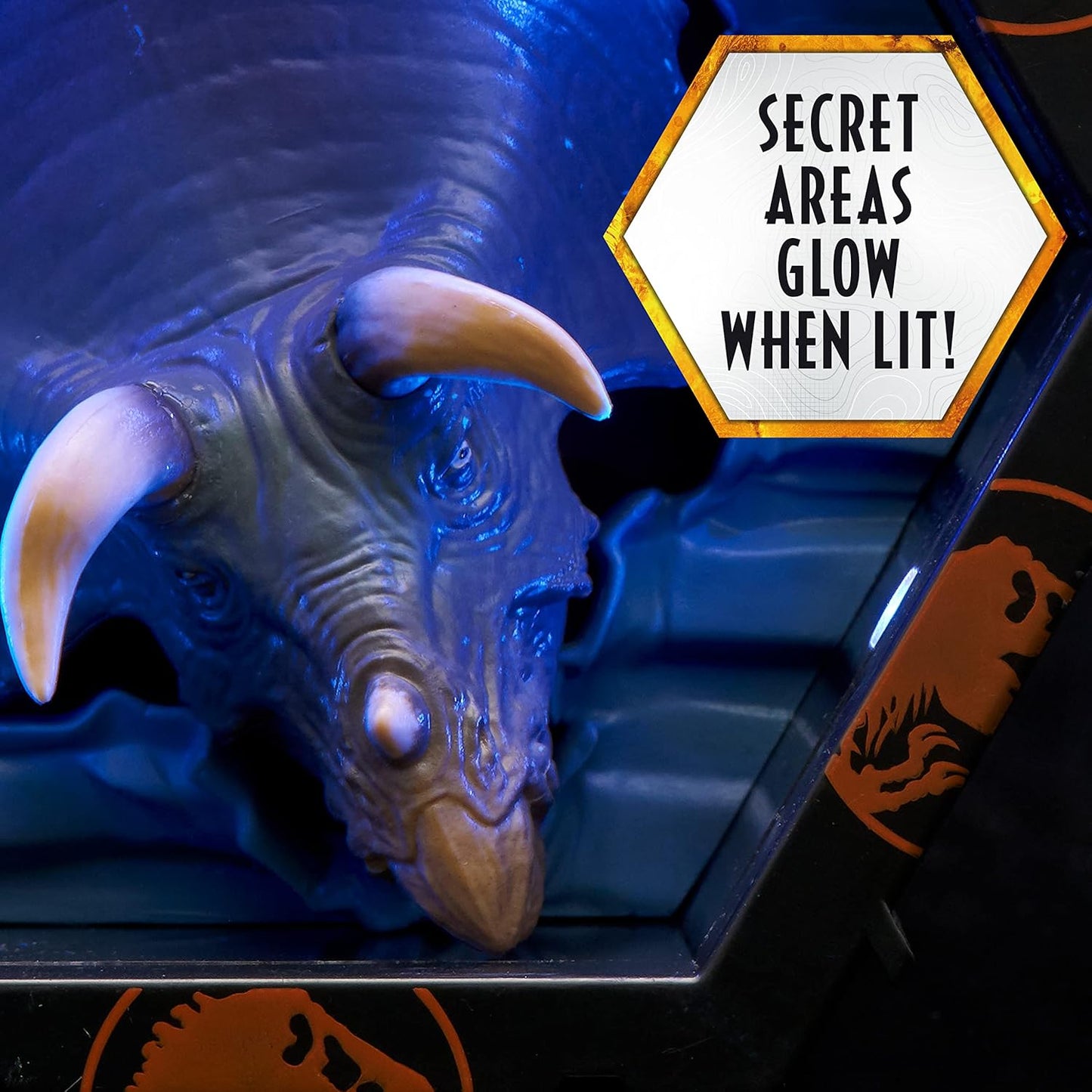 Figura luminosa WOW Pods Triceratops Dinossauro Jurassic World Dominion WOW! Stuff