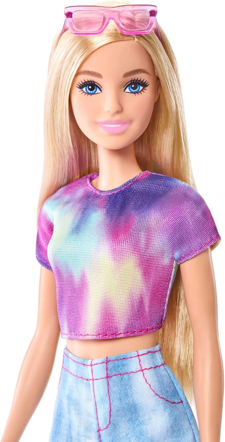 Barbie Mistérios: Detetives da Praia - Barbie "Malibu" - Boneca Fashion com Roupa Exclusiva Removível e Acessórios, Incluindo Óculos de Sol, JFV63