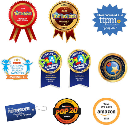 Squishmallows SQDI00221 Disney100 Bandleader Mickey Mouse de 14 pulgadas, peluche grande ultrasuave oficial de Jazwares, negro