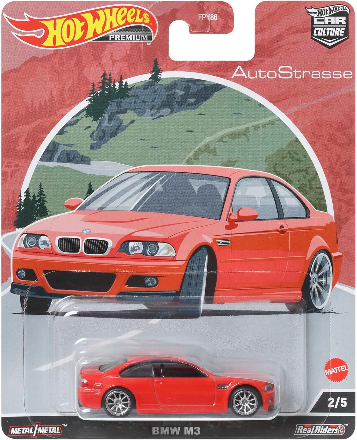Hot Wheels Car Culture Circuit Legends - Veículos para crianças a partir de 3 anos, Coleção Premium de Veículos Car Culture em Escala 1:64