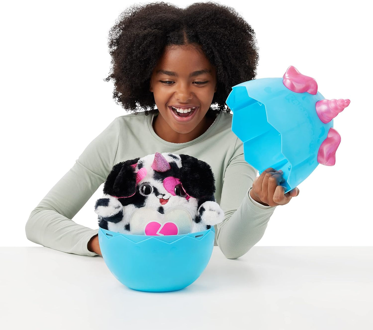 Rainbocorns Puppycorn Rescue Surprise, Peaches the Sausage - Pelúcia colecionável - Mais de 12 surpresas, coração destacável, adesivos, slime de seringa, idades 3+ (Salsicha)