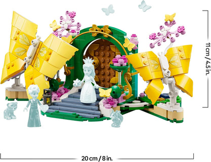 LEGO O Casamento da Glinda Malvada - Brinquedo de Construção com 2 Mini Bonecas e 2 Figuras de Borboletas Articuladas, além de Acessórios - Presente para Meninas a partir de 8 Anos e Fãs do Filme - 75688