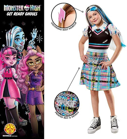 Rubie Disfraz oficial de Monster High Frankie Stein para niña