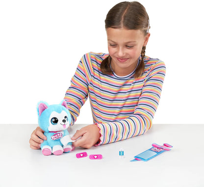 Pets Alive Pet Shop Surprise Series 3 Puppy Rescue Pomeranian, Pelúcia Surprise Puppy, Pelúcias Ultra Macias, Surpresas Dentro, Brinquedo Interativo para Animais de Estimação com Fala Eletrônica e Repete (Pomerânia)