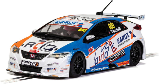 Scalextric  C4144 Honda Civic Type R - BTCC 2019 - Carro de turismo Sam Tordoff