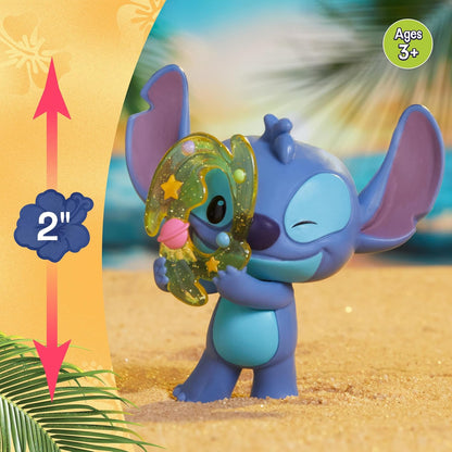 Just Play. Miniatura colecionável do Stitch da Disney, inspirada em Outta This World, da Miniatura de 5 cm, em caixa surpresa. Brinquedo para colecionadores, fãs, meninas, meninos e crianças a partir de 3 anos.