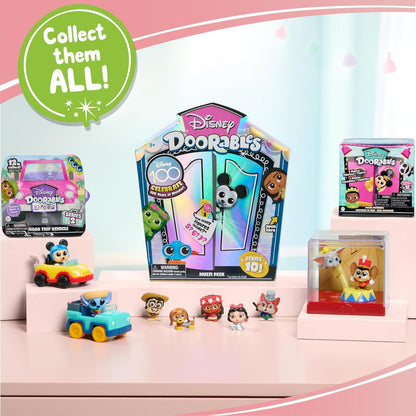 Just Play Disney Doorables Novo Pacote de Colecionador Up, Figuras Colecionáveis em Pacotes Surpresa, Brinquedos Infantis para Crianças a partir de 5 Anos, Exclusivo da Amazon
