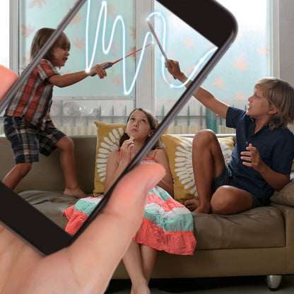 UAU! COISAS - Varinha Lumos de Draco Malfoy com 14 luzes, varinhas oficiais de Harry Potter e presentes do Mundo Mágico, brinquedos e itens colecionáveis, acessórios para fantasias e jogos de interpretação de papéis para fãs, meninas e meninos